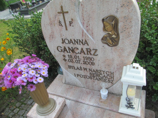 Joanna Gancarz 1950 Gmina Żagań - Grobonet - Wyszukiwarka osób pochowanych