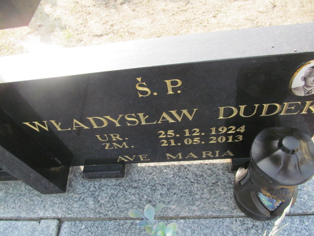 Władysław Dudek 1924 Gmina Żagań - Grobonet - Wyszukiwarka osób pochowanych