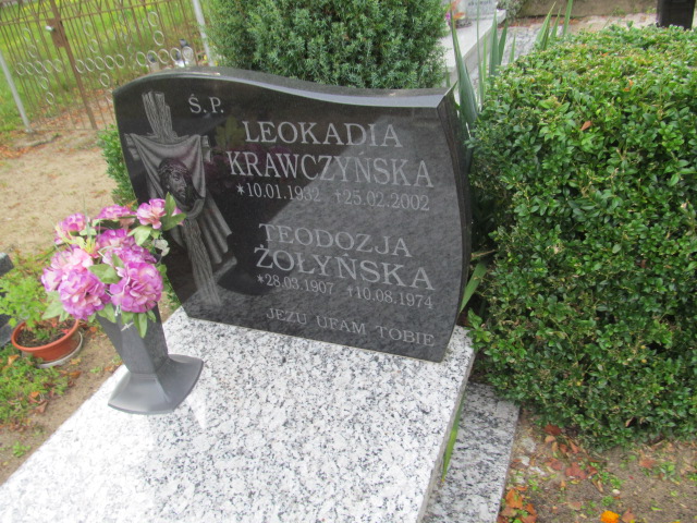 Leokadia Krawczyńska 1932 Gmina Żagań - Grobonet - Wyszukiwarka osób pochowanych