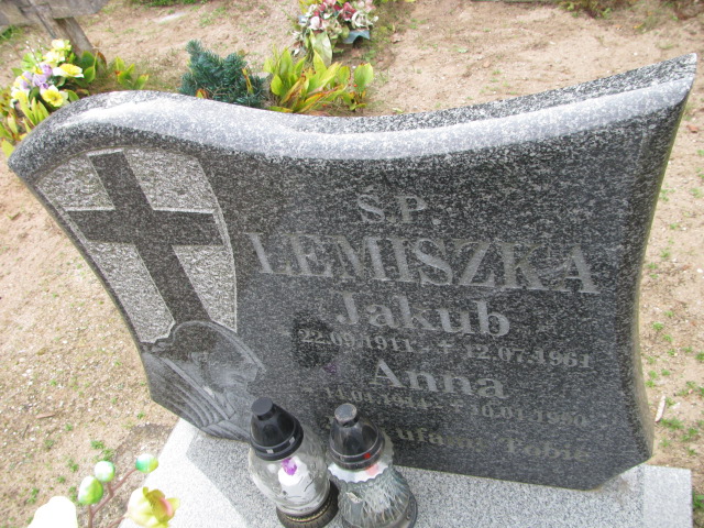 Anna Lemiszka 1914 Gmina Żagań - Grobonet - Wyszukiwarka osób pochowanych