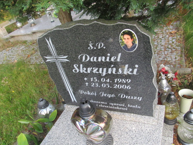 Daniel Skrzyński 1987 Gmina Żagań - Grobonet - Wyszukiwarka osób pochowanych