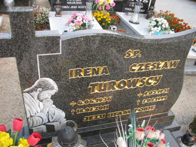 Irena Turowska 1936 Gmina Żagań - Grobonet - Wyszukiwarka osób pochowanych