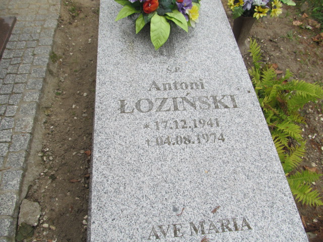 Antoni Łoziński 1941 Gmina Żagań - Grobonet - Wyszukiwarka osób pochowanych