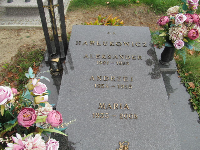 Andrzej Harłukowicz 1954 Gmina Żagań - Grobonet - Wyszukiwarka osób pochowanych