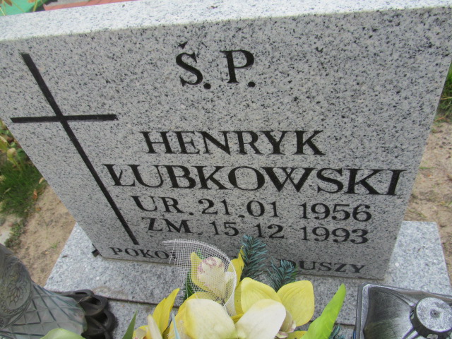 Grób Henryk Łubkowski