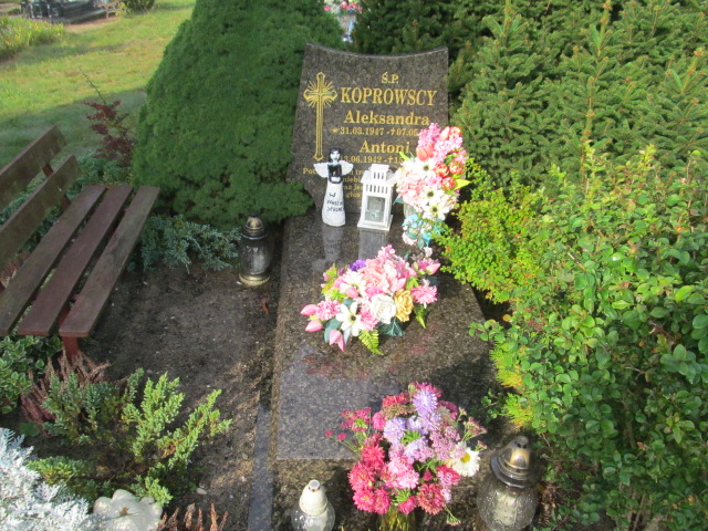 Grób Antoni Koprowski