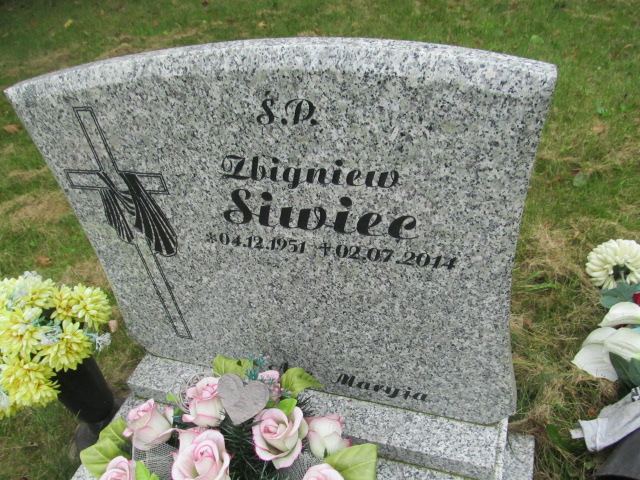 Zbigniew Siwiec 1951 Gmina Żagań - Grobonet - Wyszukiwarka osób pochowanych